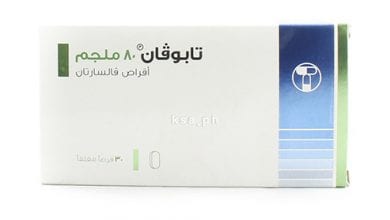 تابوفان أقراص لعلاج إرتفاع ضغط الدم Tabuvan Tablets