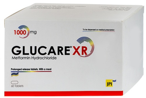 جلوكير اكس آر أقراص لعلاج السكري من النوع الثاني Glucare Xr Tablets الأجزخانة