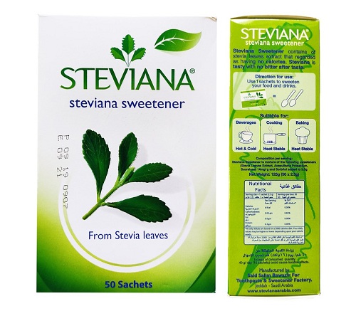 سكر ستيفيانا الاخضر Steviana Sweetener