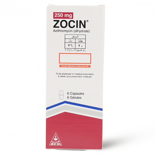 مضاد زوسين ٢٥٠Zocin 250 mg