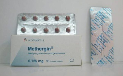 حبوب ميثرجين للإجهاض METHERGIN 0.125MG 30 SUGAR COATED TAB.
