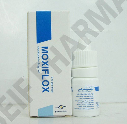 موكسيفلوكس قطرة MOXIFLOX 0.5% EYE DROPS 5 ML