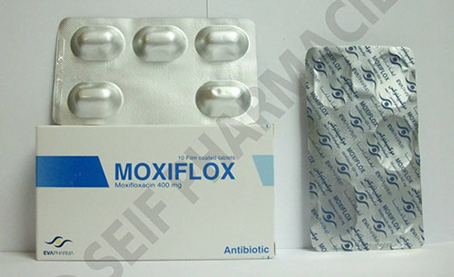 اقراص موكسيفلوكس MOXIFLOX 400 MG 10 TABS